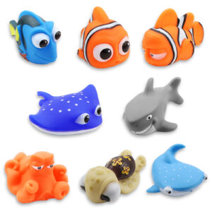 Finding Dory Nemo Squirt Bath Squirters Toys Figures for Kids Baby Shower Swim